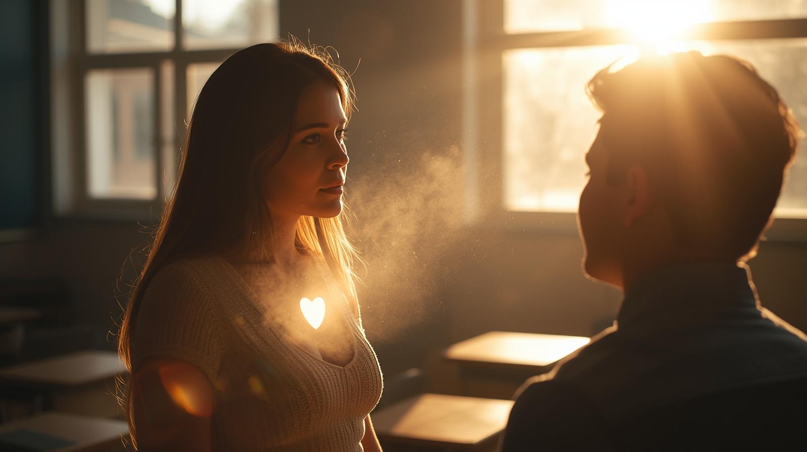 Bisikan Cinta Dalam Hati Pada Seseorang Yang Terkasih