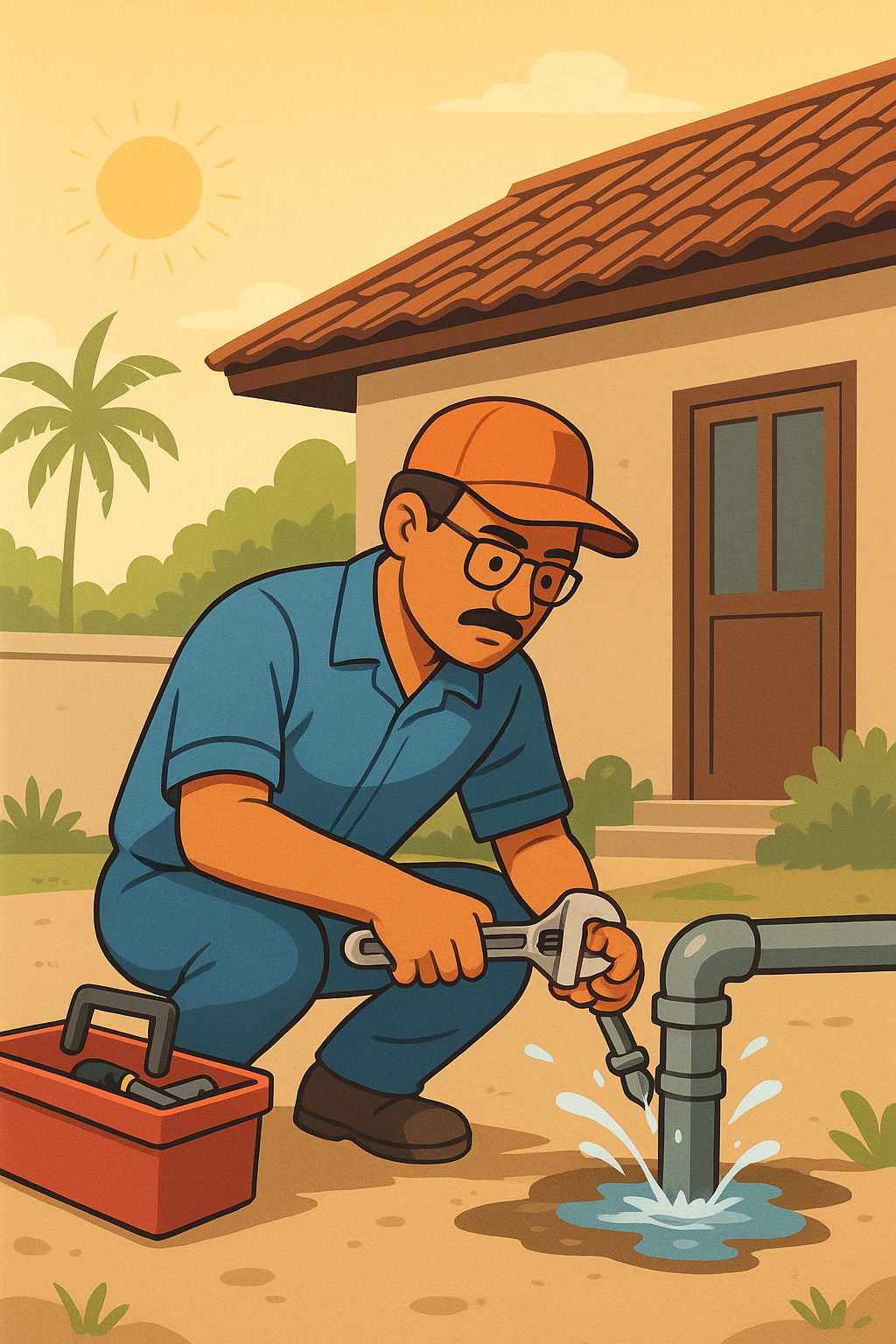 Perbaikan Tak Terduga Oleh Tukang Ledeng