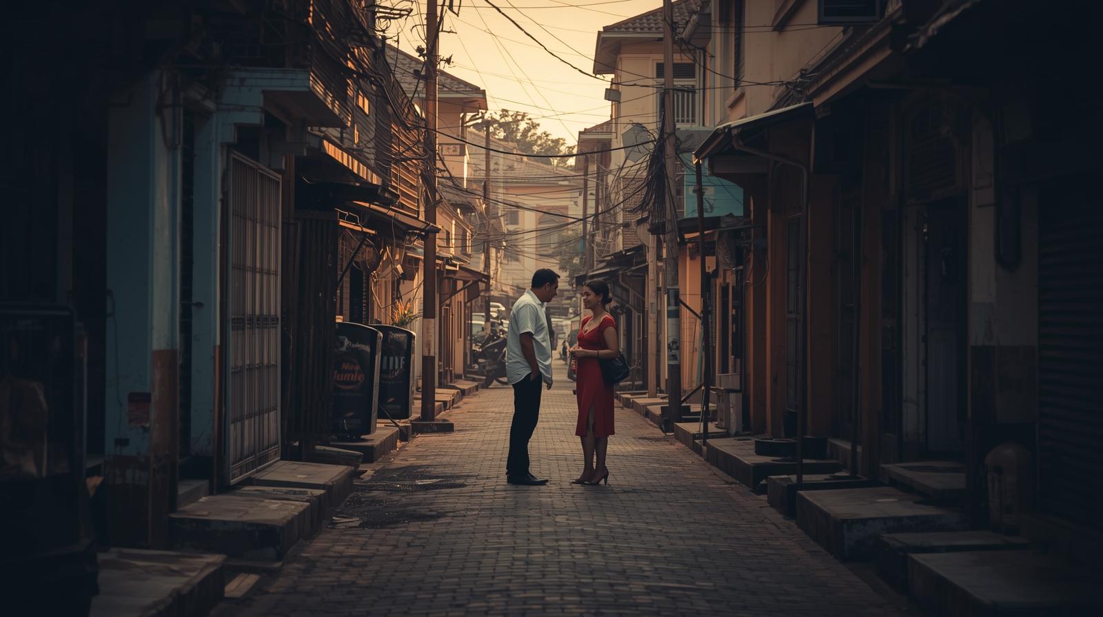 Pertemuan Rahasia di Jalan Yang Sepi Dan Senyap