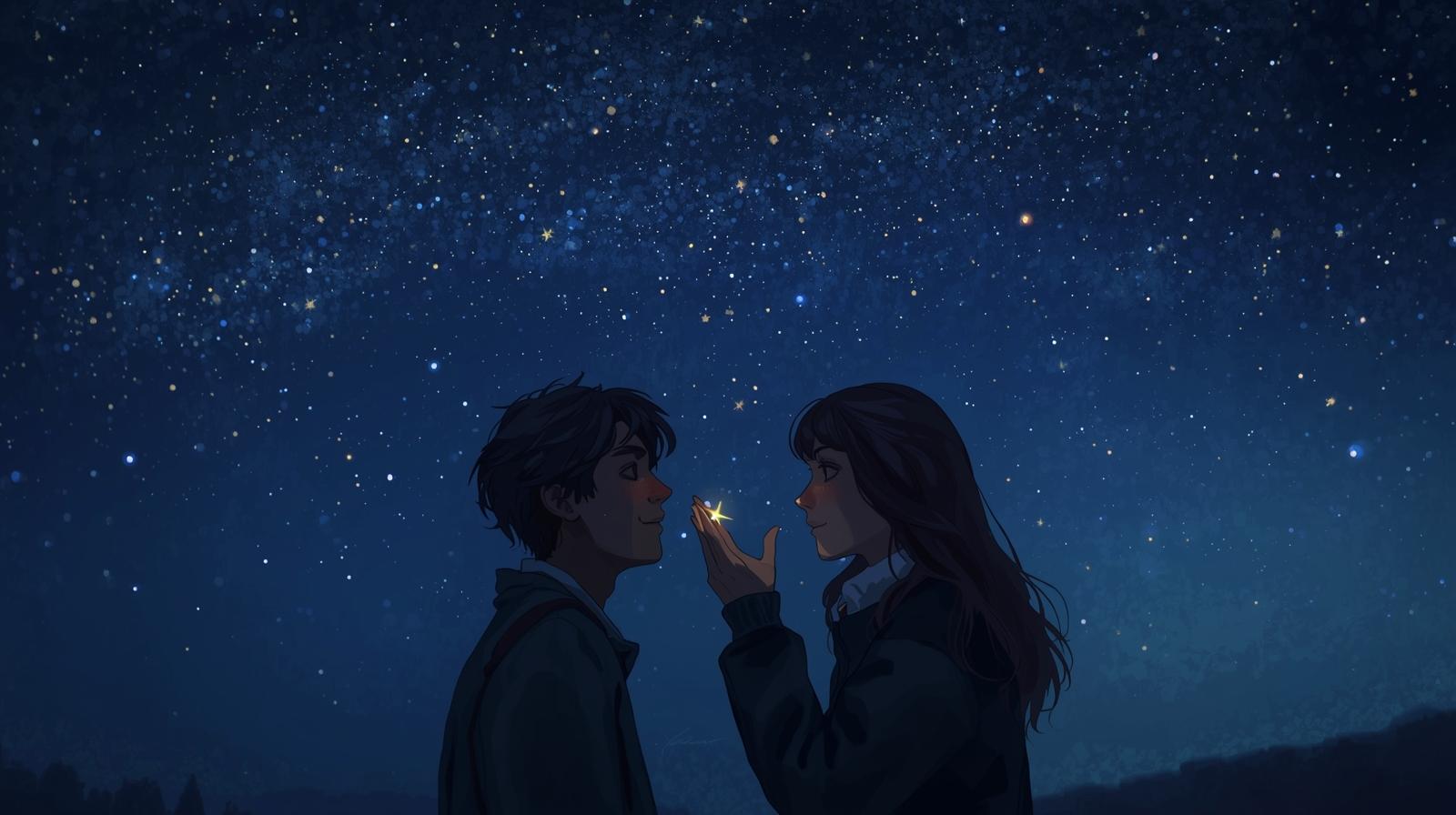 Pertemuan di Bawah Cahaya Bintang Malam Penemuan