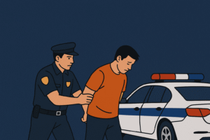 Penangkapan Kriminal Rudapaksa Di Kota X