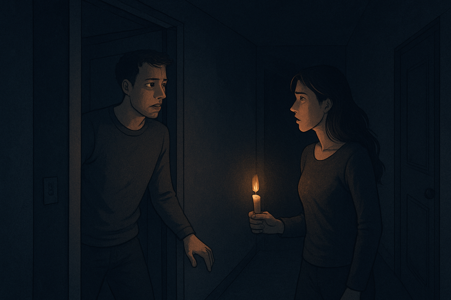 Pertemuan Tengah Malam di Lingkungan Tempat Tinggal Baru